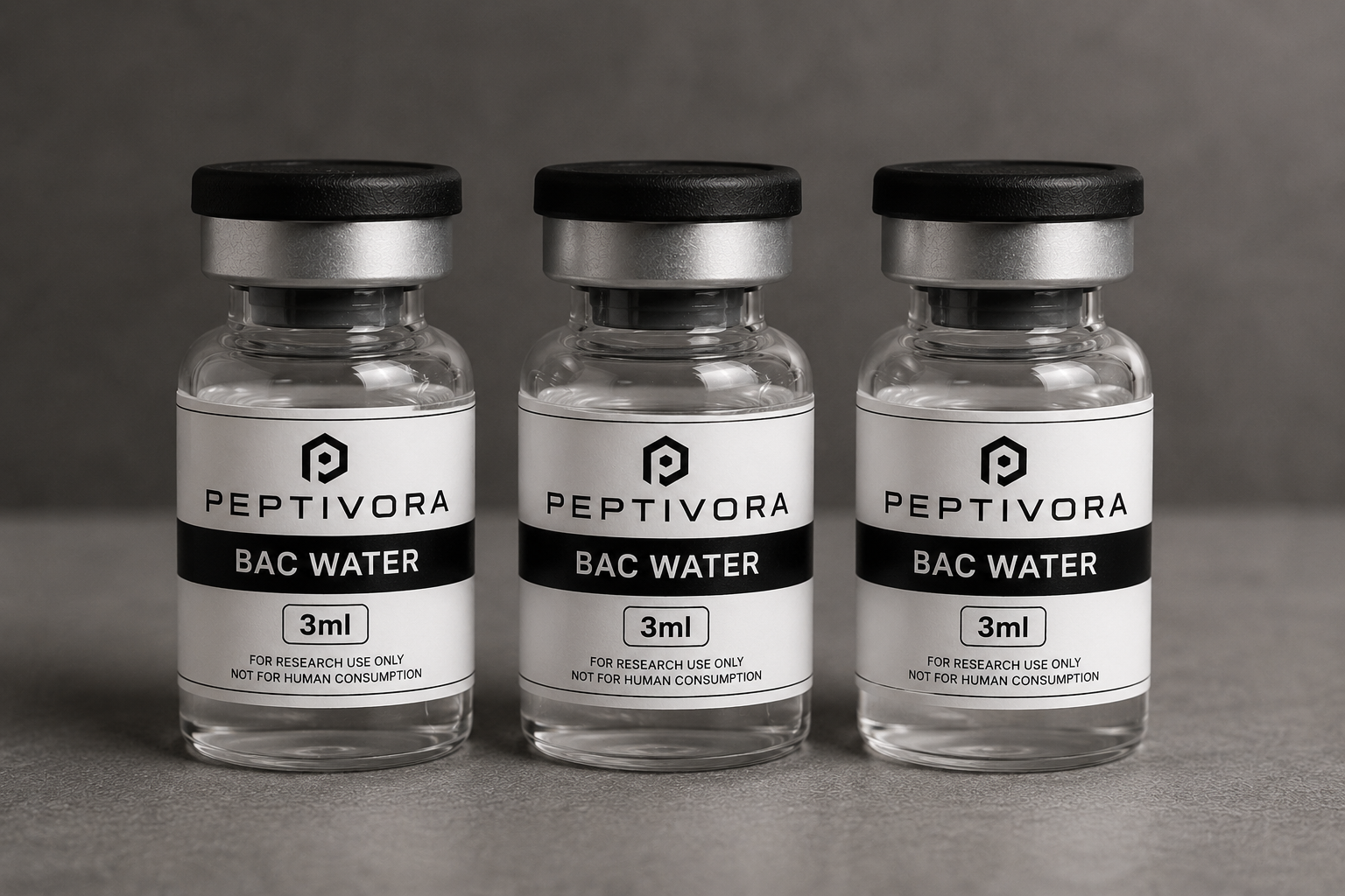 3 × 3 ml BAC Water - NL Actiepakket