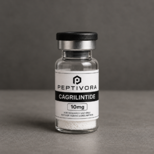 Peptivora Cagrilintide 10 mg research peptide vial